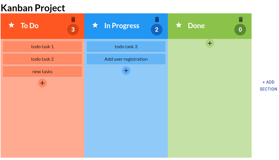 Kanban - To Do Tasks